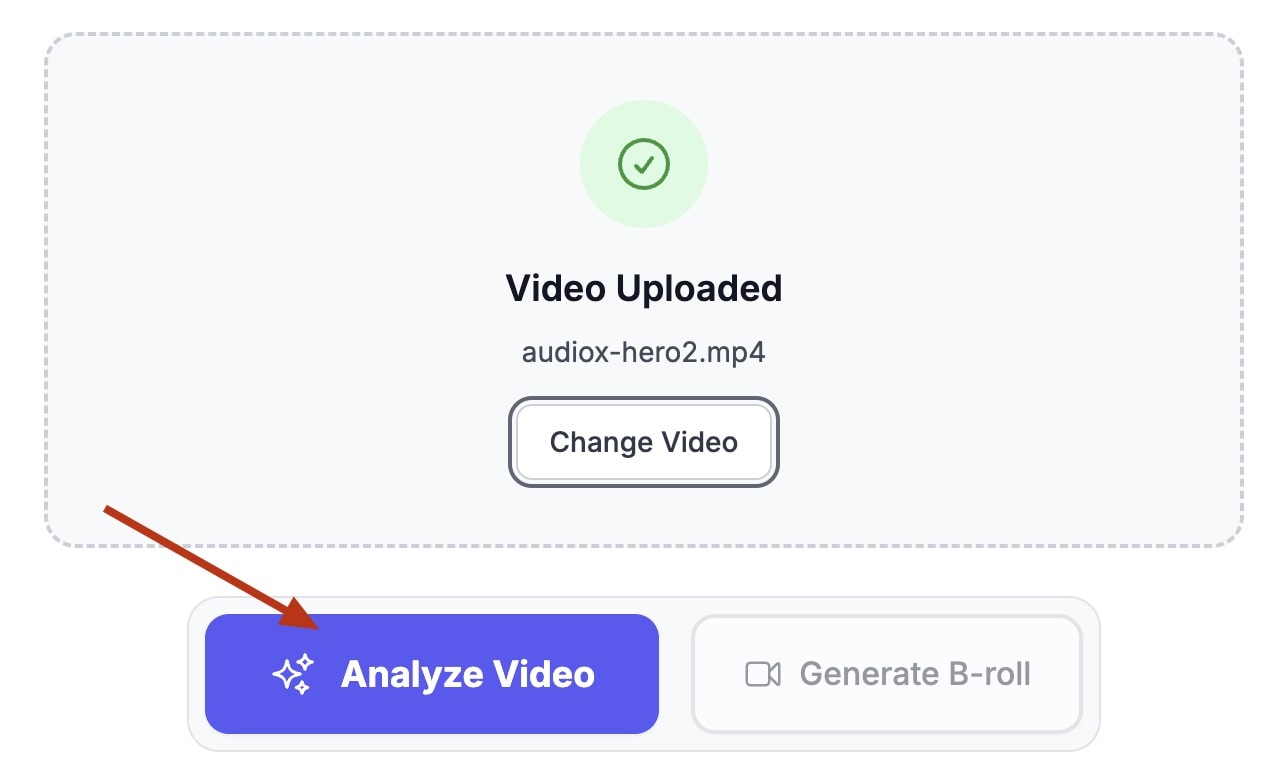 Step 2: AI Analysis & Generation